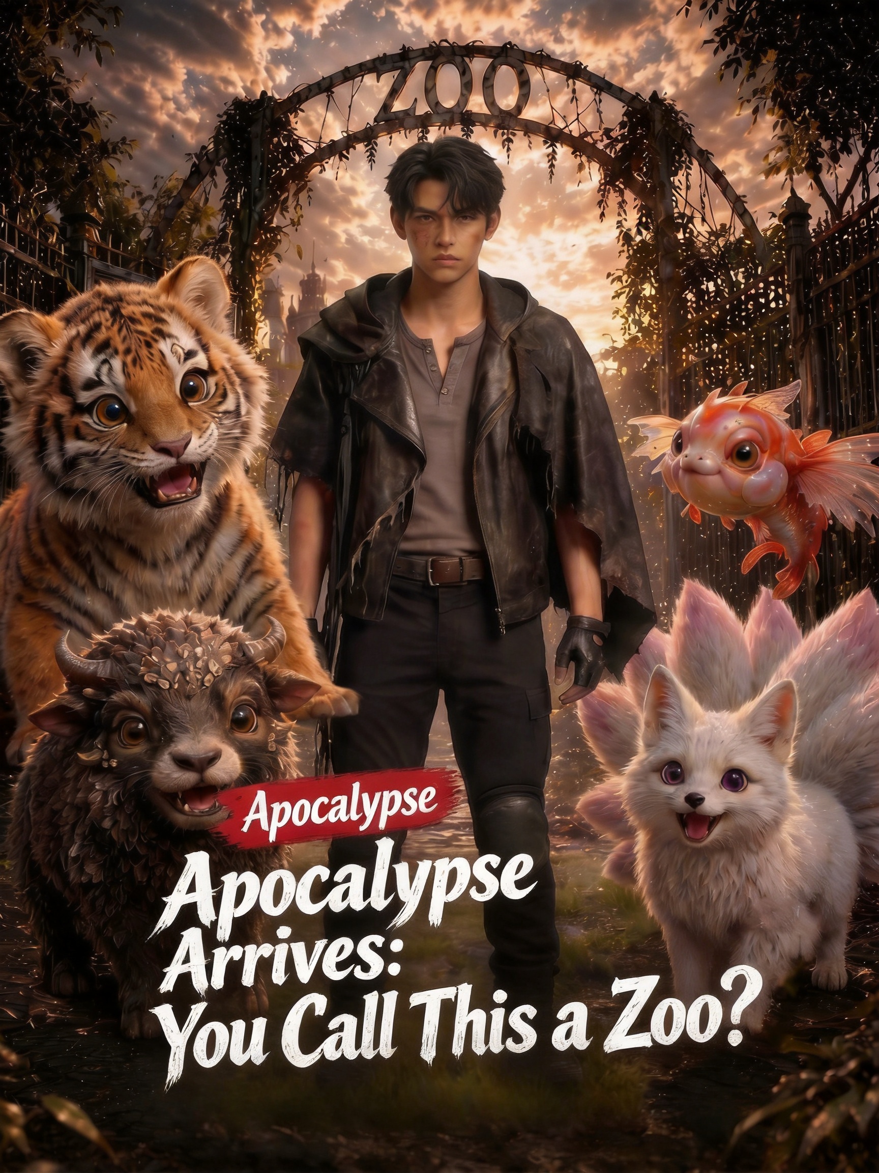 Poster for Apocalypse Arrives: You Call This a Zoo?